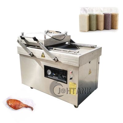 Wadah Makanan Plastik Double Chamber Vacuum Packing Machine