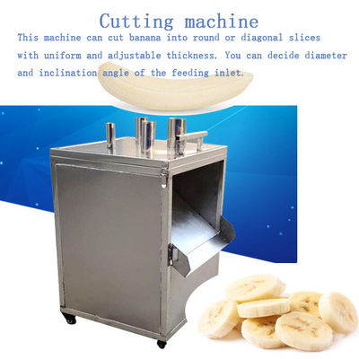 Pisang Pisang Keripik Keripik Kentang Membuat Garis Stainless Steel 100 KG/H