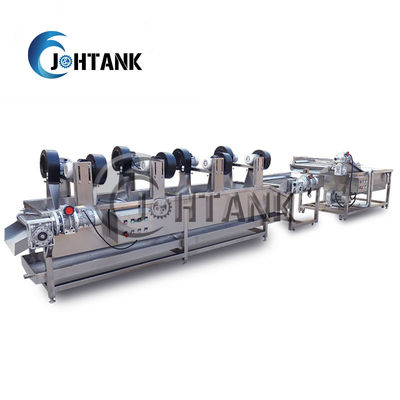 Lini Produksi Kentang Goreng Beku Gas Listrik, Peralatan Kentang Goreng Beku