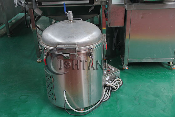 Mesin Penggorengan Berkelanjutan Restoran, Penggorengan Berkelanjutan 1200kg / jam Untuk Keripik Kentang
