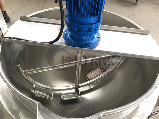 Ketel Memasak Ketel Ganda Stainless Steel Dengan Mixer
