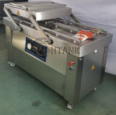 Mesin Pengemas Vakum Kamar Ganda 2kW 220V 380V