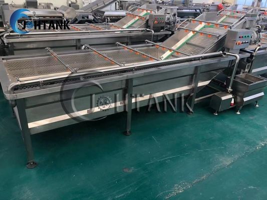 Mesin Cuci Gelembung Buah Sayuran Berbasis Ozon Tangki Tunggal