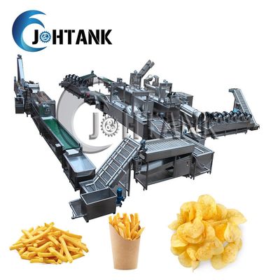 Mesin Pembuat Keripik Kentang Kentang Goreng 500kg/jam
