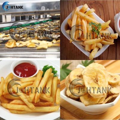 Keripik Kentang Segar Lini Produksi Kentang Goreng Beku