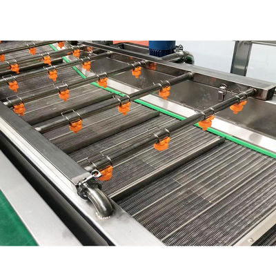 Ikan Udang Tiram Wortel Sayuran Mesin Cuci 500kg/H