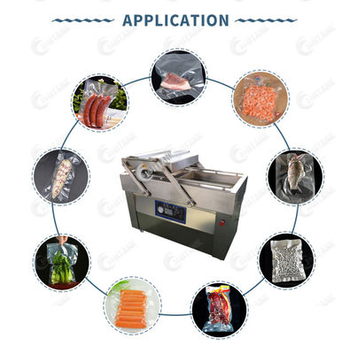 Mesin Pengemas Vakum Kamar Ganda 4pcs / Min
