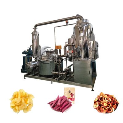 50kg 100kg 200kg 300kg Mesin Penggorengan Vakum Produktivitas Tinggi