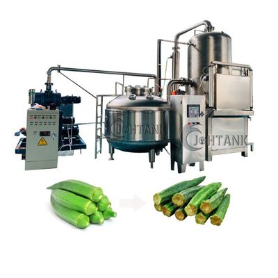 Mesin Goreng Vakum Sayuran Buah Goreng Kering Okra