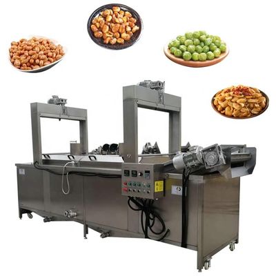 Bakso Ayam Sabuk Ganda Mesin Penggorengan Terus Menerus Sus304 1000kg / H