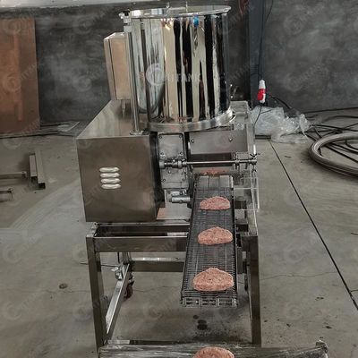 Mesin Pembuat Nugget Ayam Pai Daging Pai Burger Otomatis