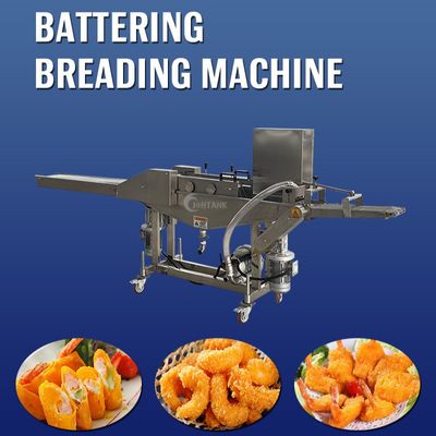 Mesin Breading Daging Adonan Ayam Tempura Otomatis